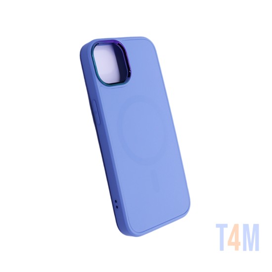 Capa Magnetic Para Apple iPhone 14 Pro Max Azul